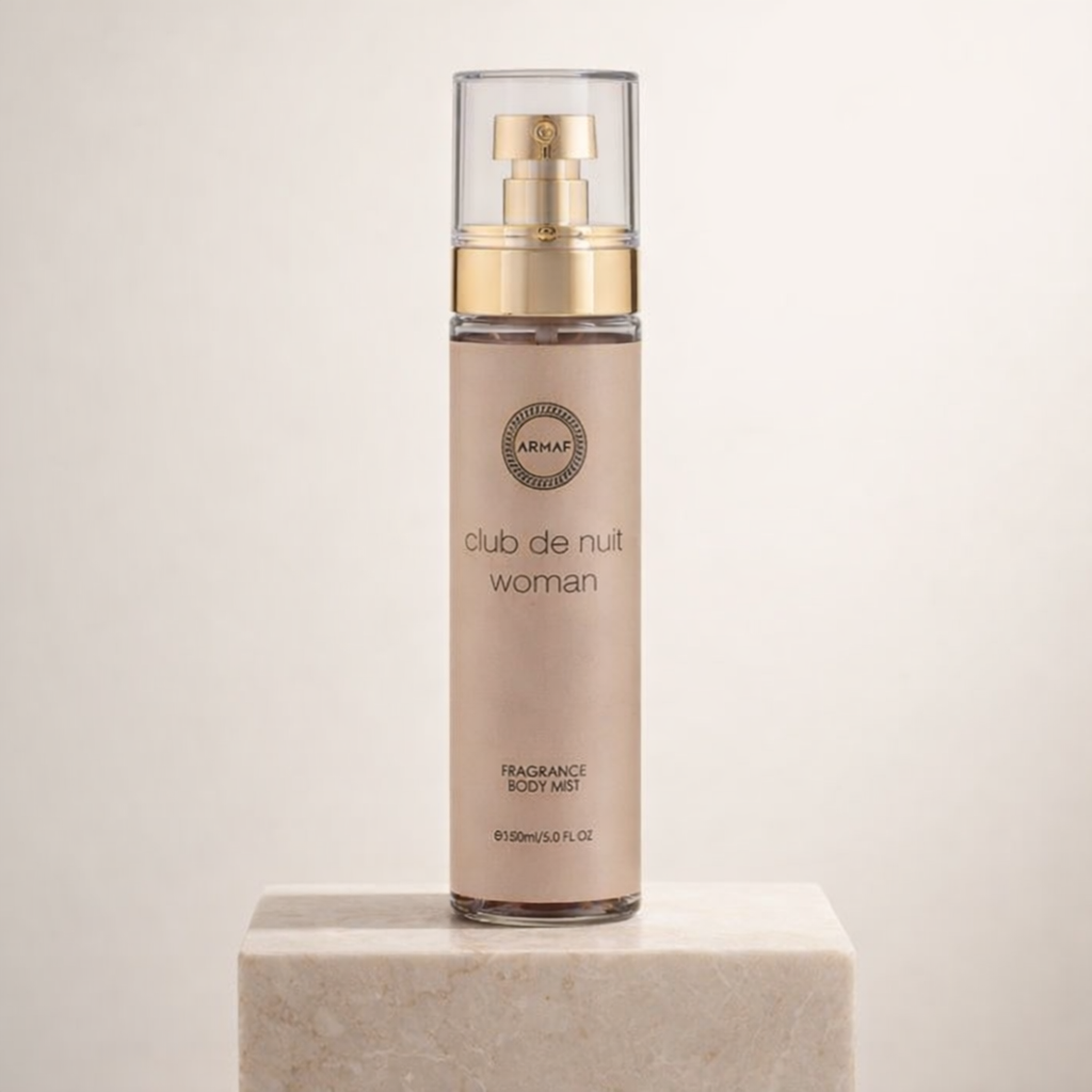 Armaf Club De Nuit Body Mist upright pedestal gallery showcase