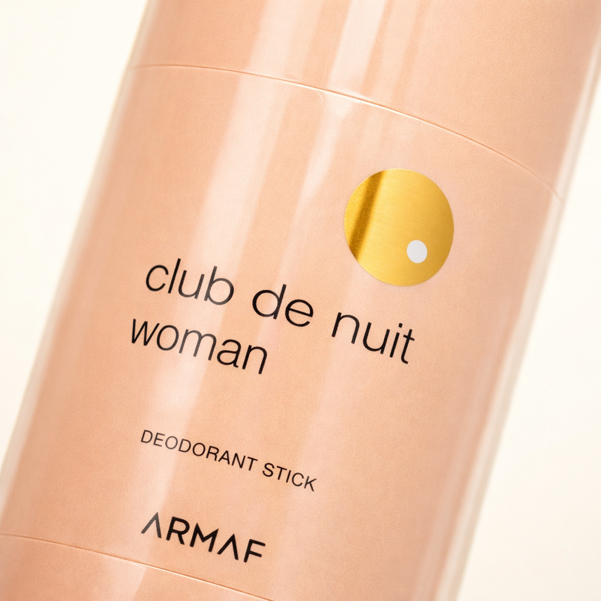 Armaf Club De Nuit Deodorant Stick macro label detail gallery showcase