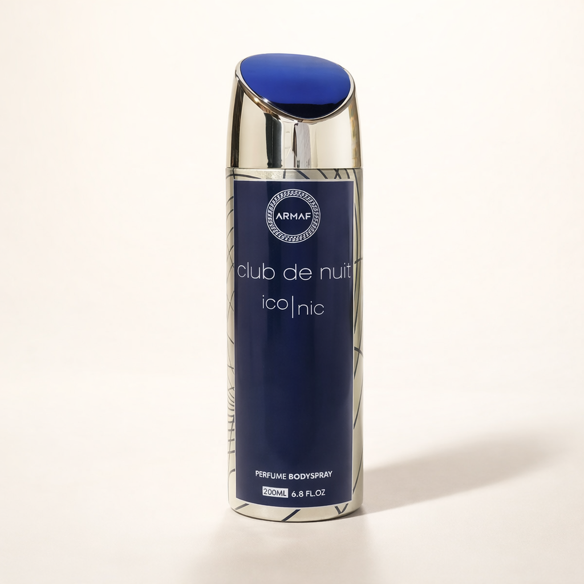 Armaf Club de Nuit Blue Iconic Body Mist low three-quarter hero gallery showcase