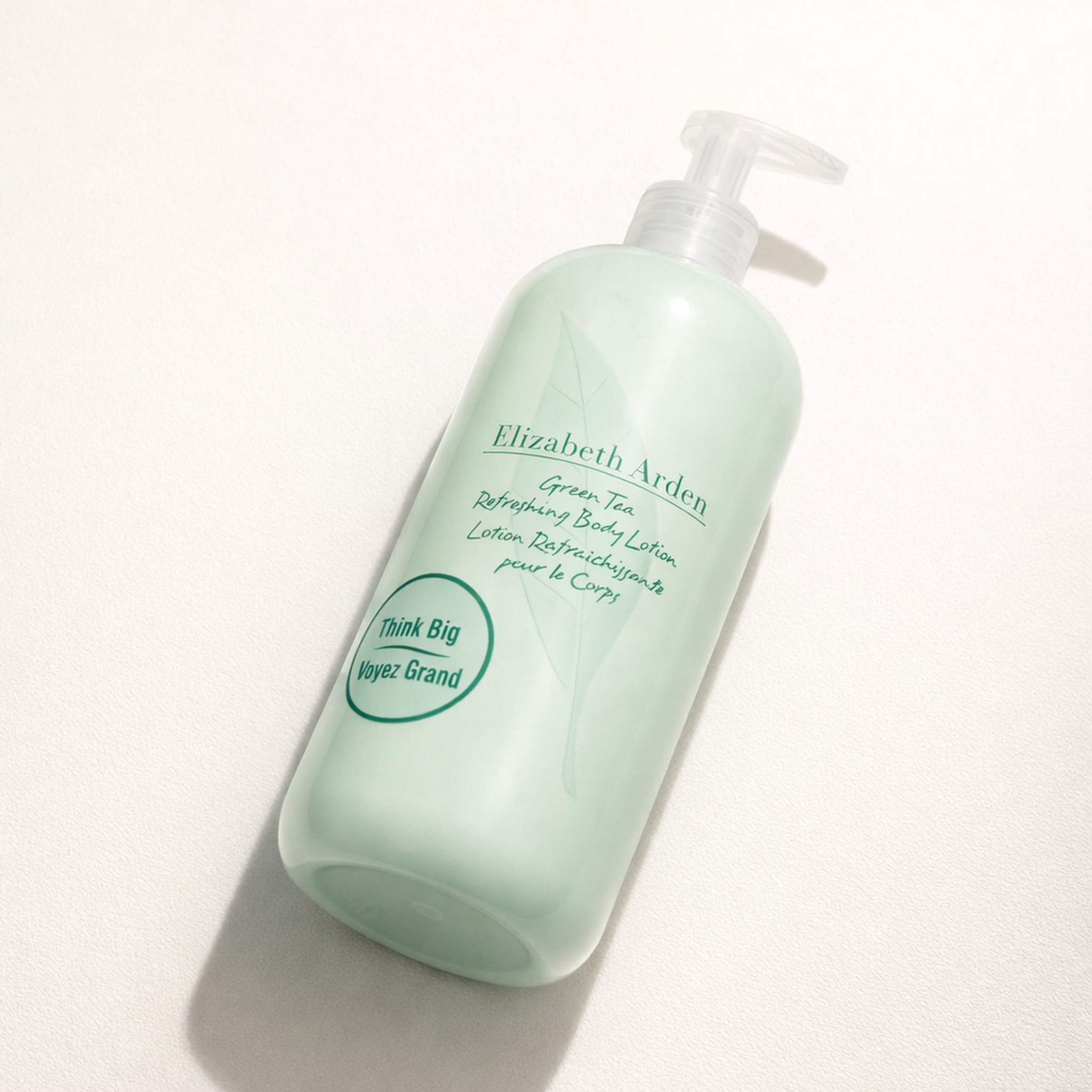Elizabeth Arden Green Tea Body Lotion angled still-life gallery showcase