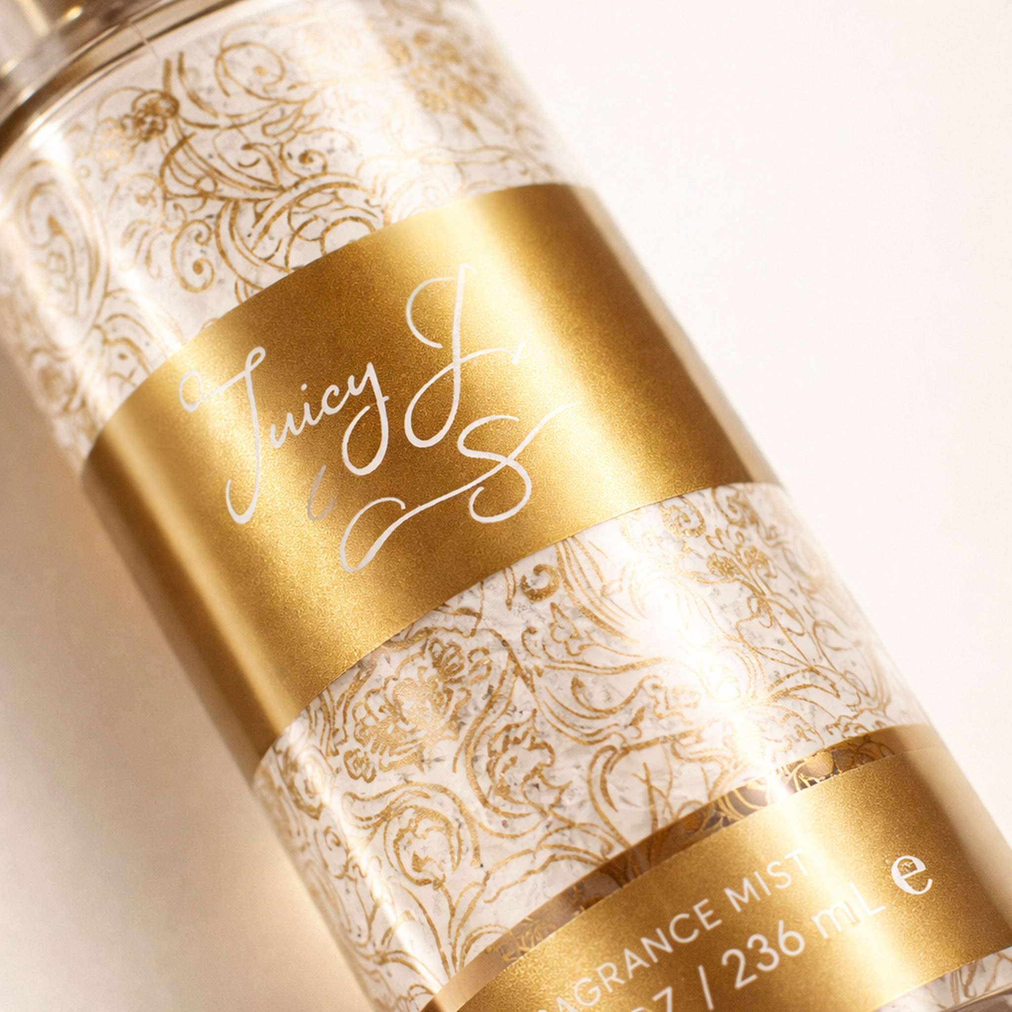 Jessica Simpson Fancy Love Body Mist macro label detail gallery showcase