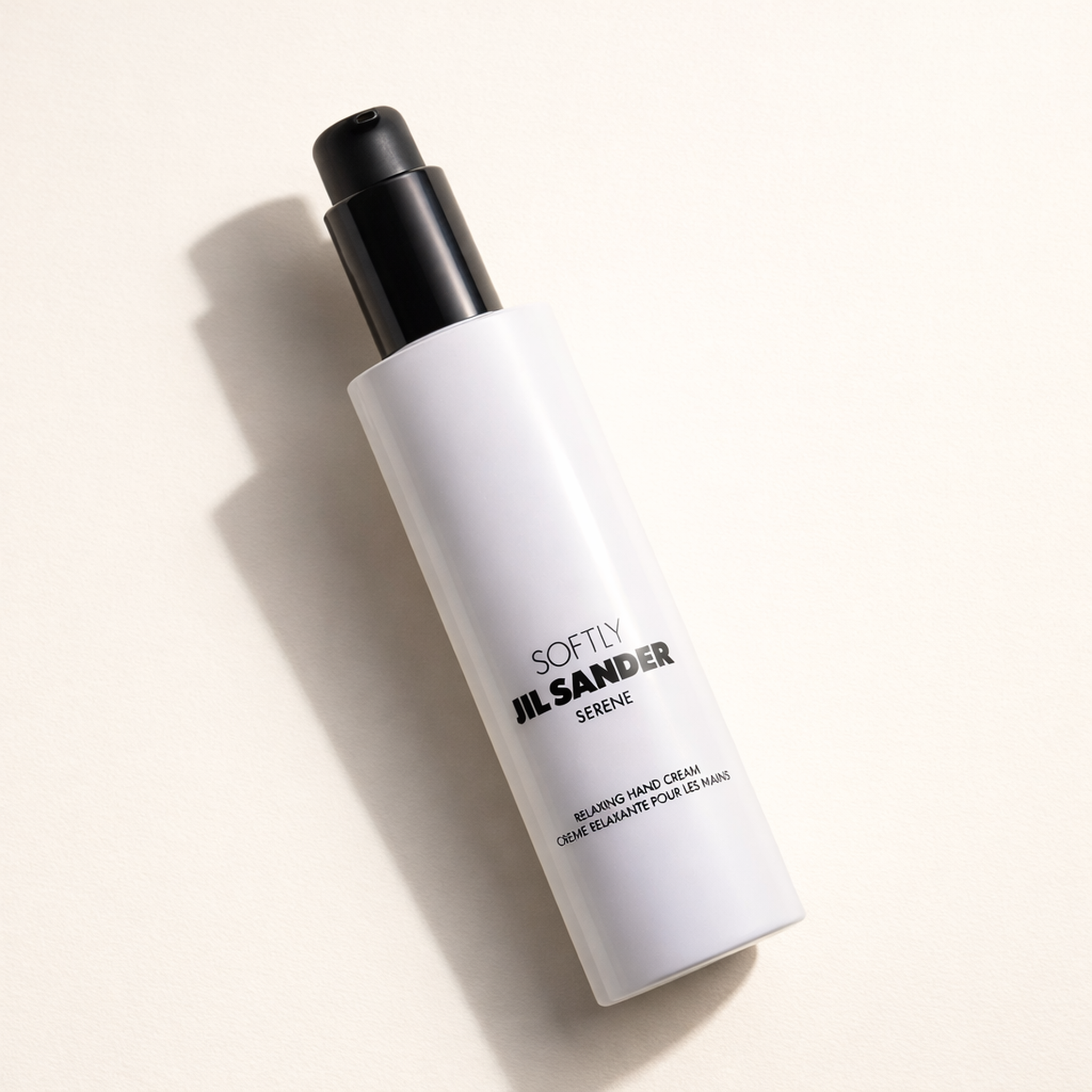 Jil Sander Softly Serene Hand Cream angled still-life gallery showcase