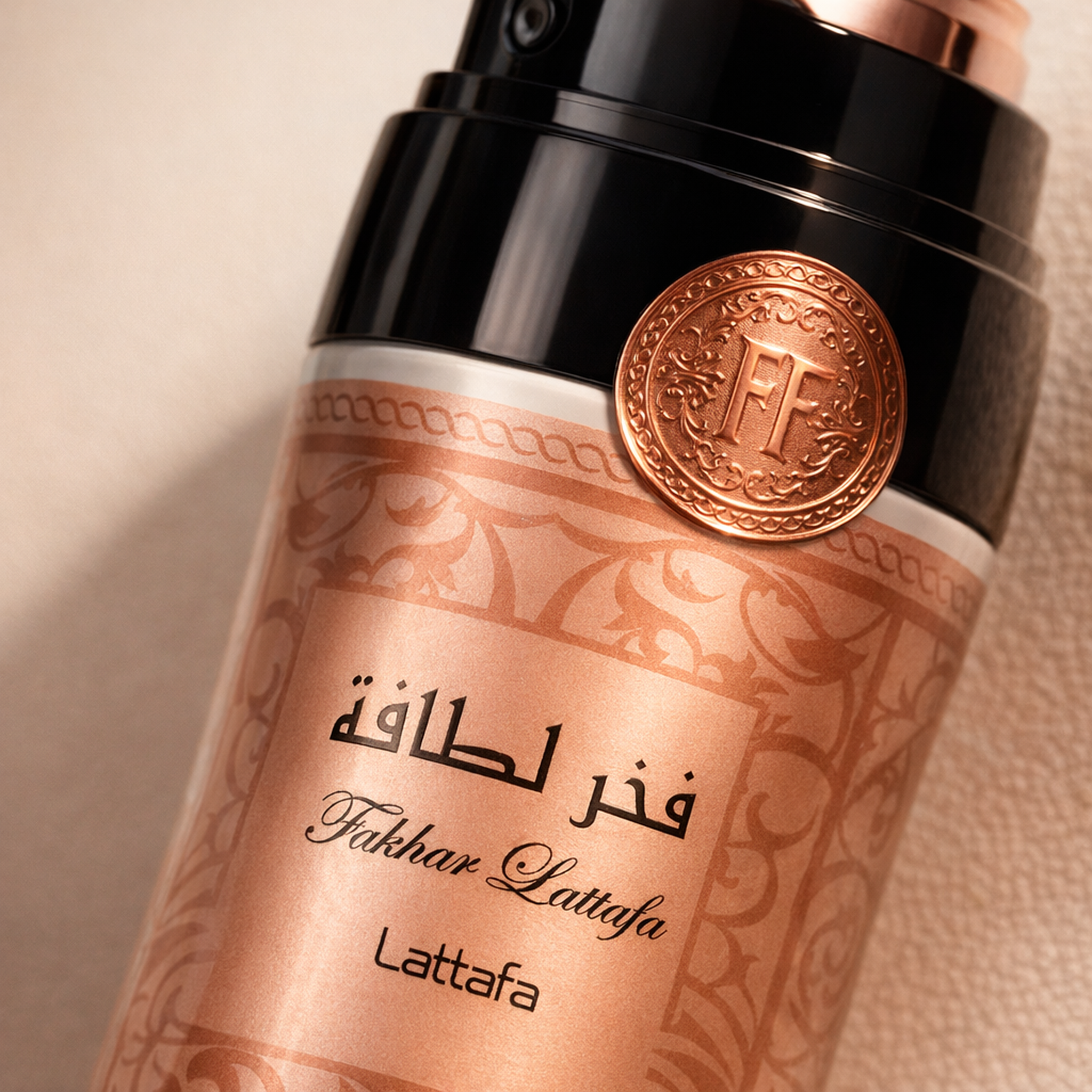 Lattafa Fakhar Rose Deodorant fragrance details image
