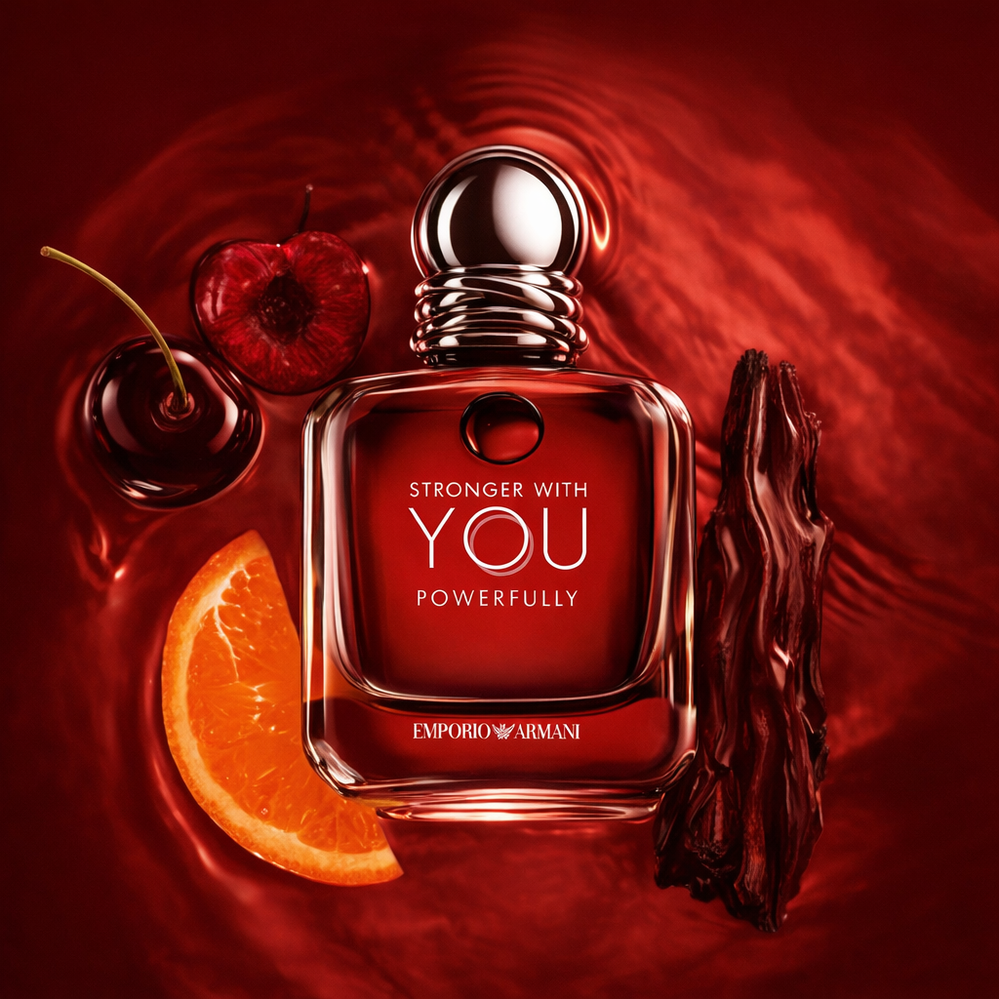 Giorgio Armani Stronger With You Powerfully EDP For Men fragrance notes image