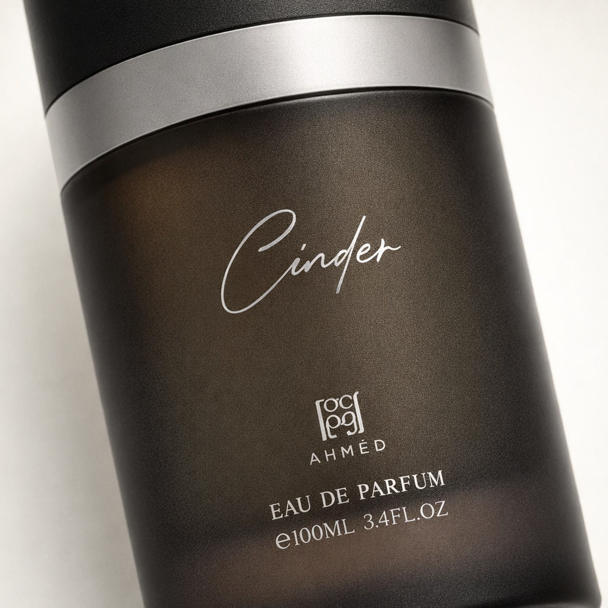 Ahmed Al Maghribi Cinder EDP macro label detail gallery showcase