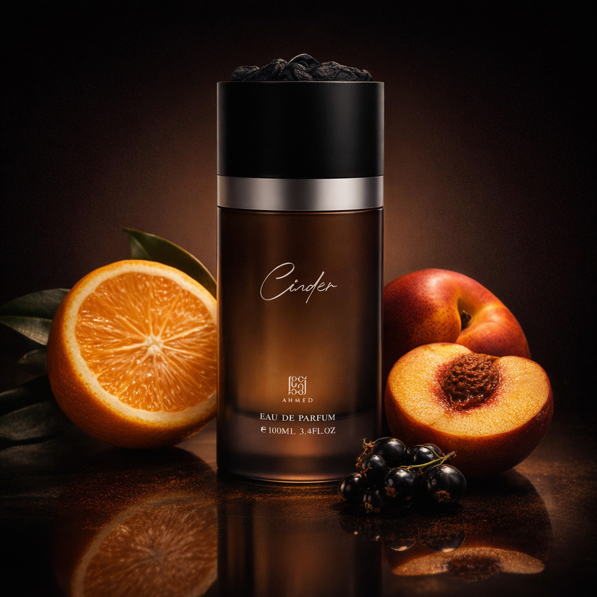 Ahmed Al Maghribi Cinder EDP luxury top notes image