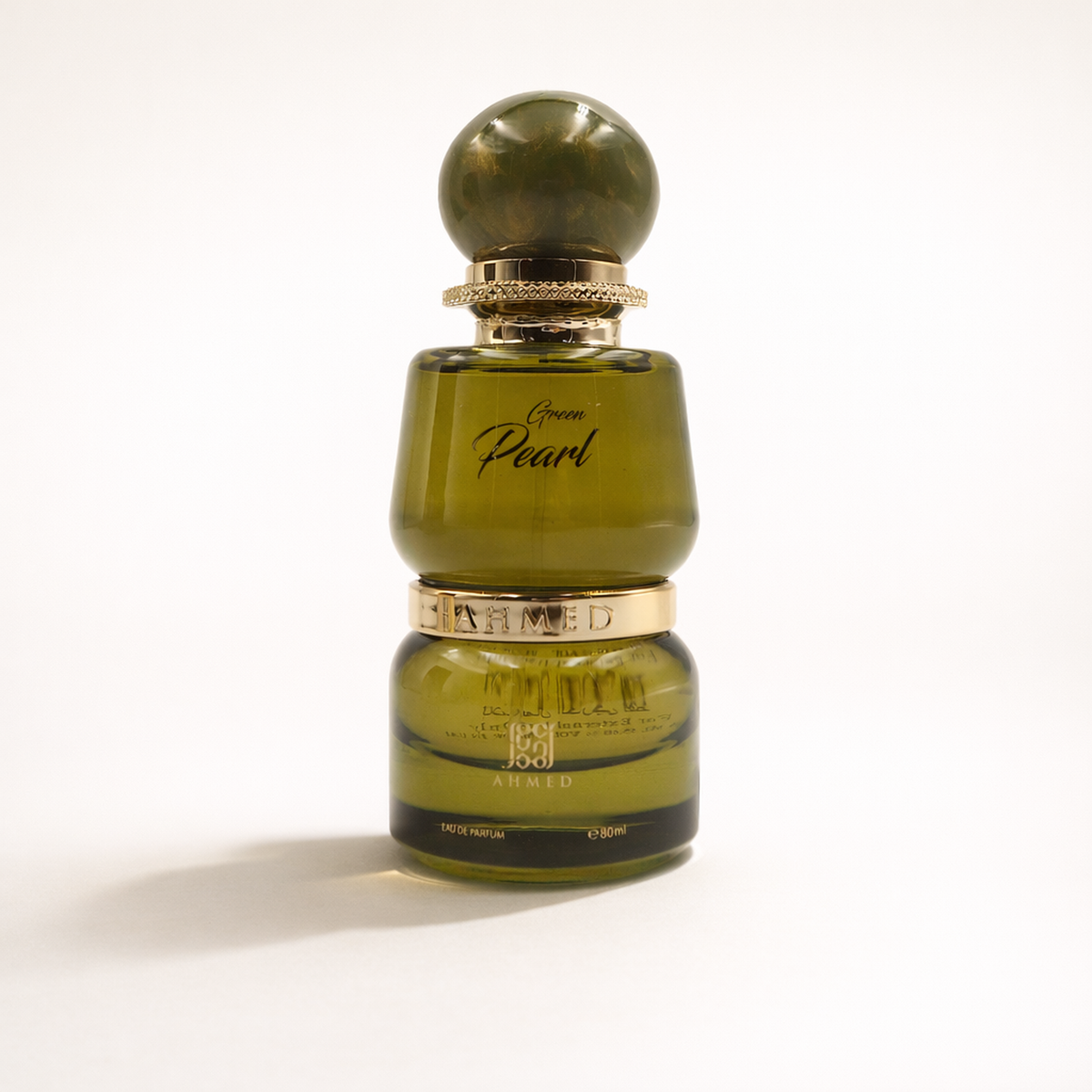 Ahmed Al Maghribi Green Pearl EDP low three-quarter hero gallery showcase