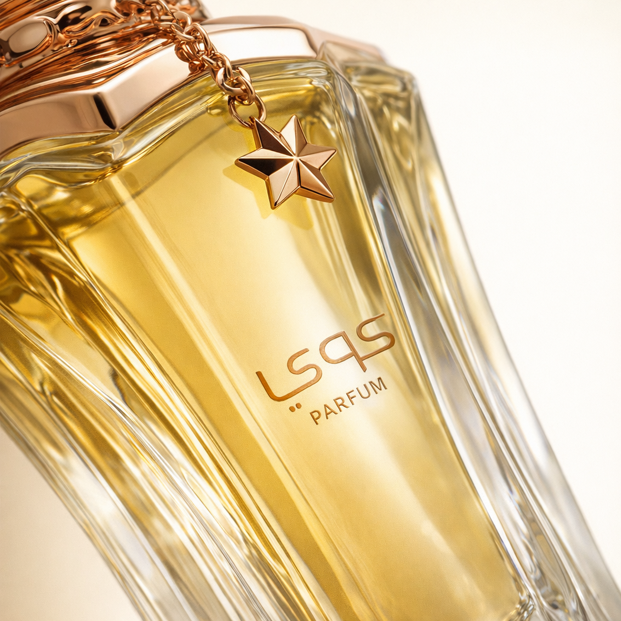 Ahmed Al Maghribi Kawkab Extrait Parfum macro label detail gallery showcase