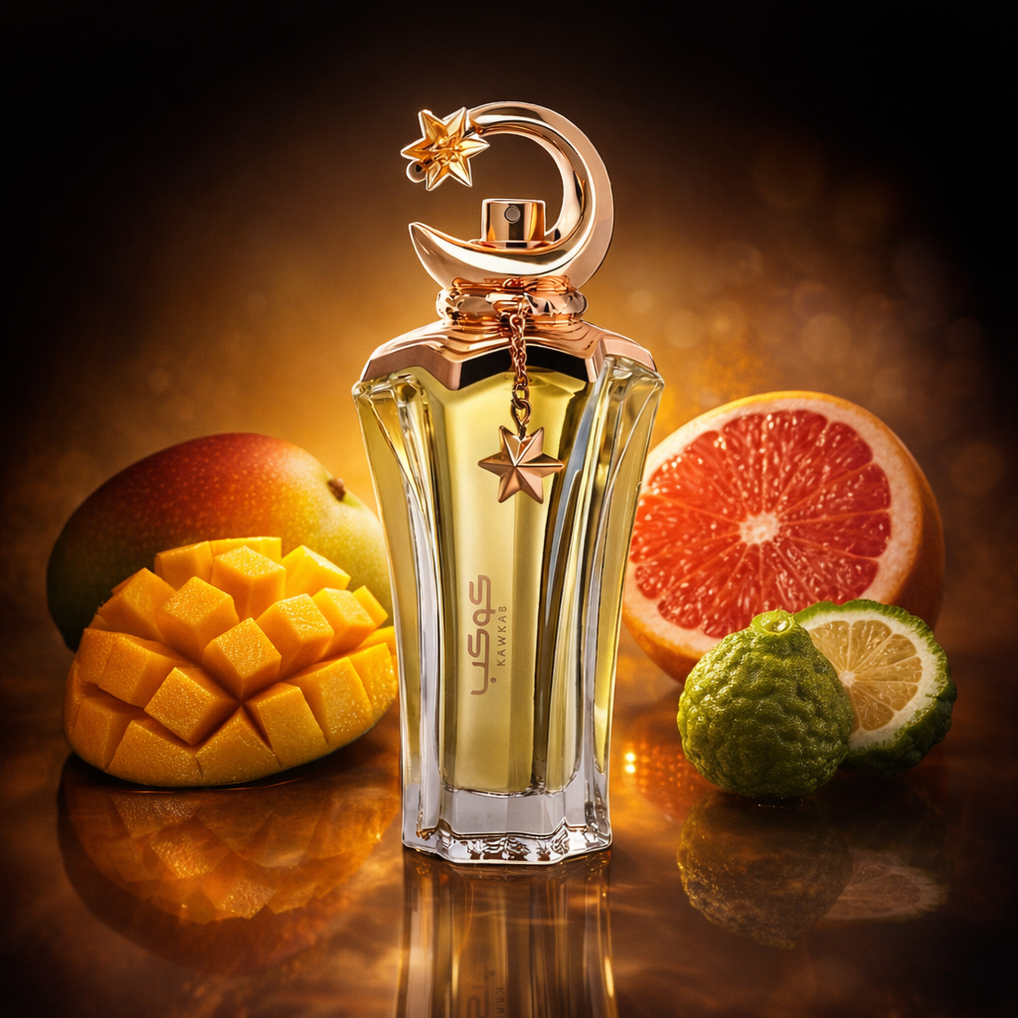 Ahmed Al Maghribi Kawkab Extrait Parfum luxury top notes image