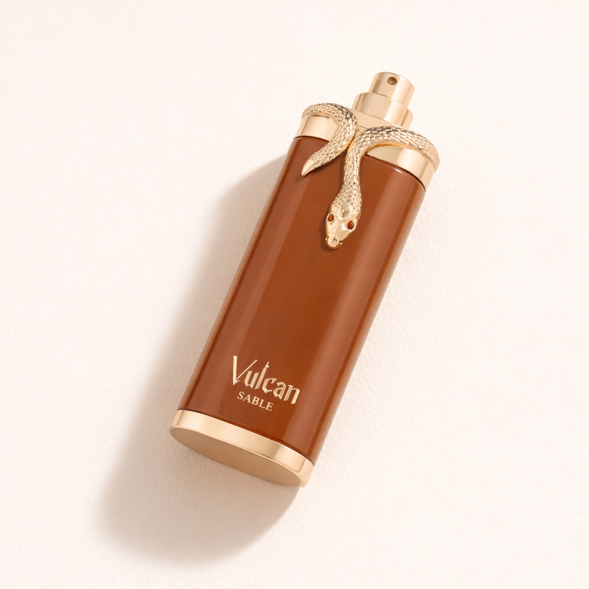 French Avenue Vulcan Sable EDP angled still-life gallery showcase