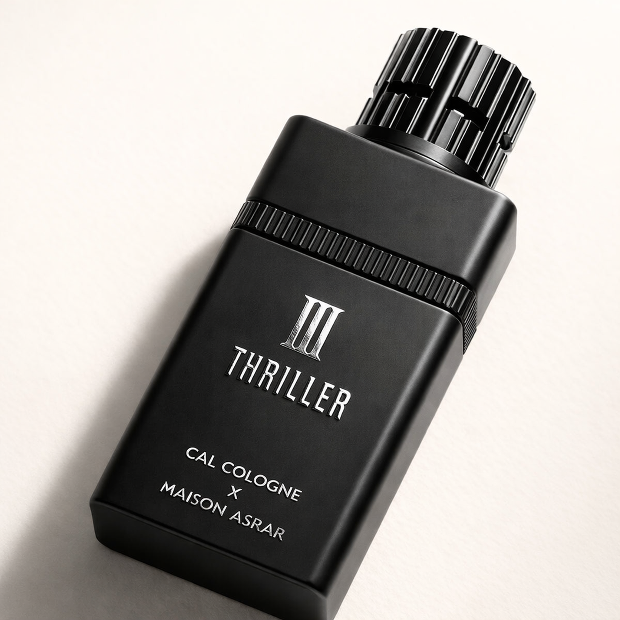 Maison Asrar Thriller Iii Extrait Parfum angled still-life gallery showcase