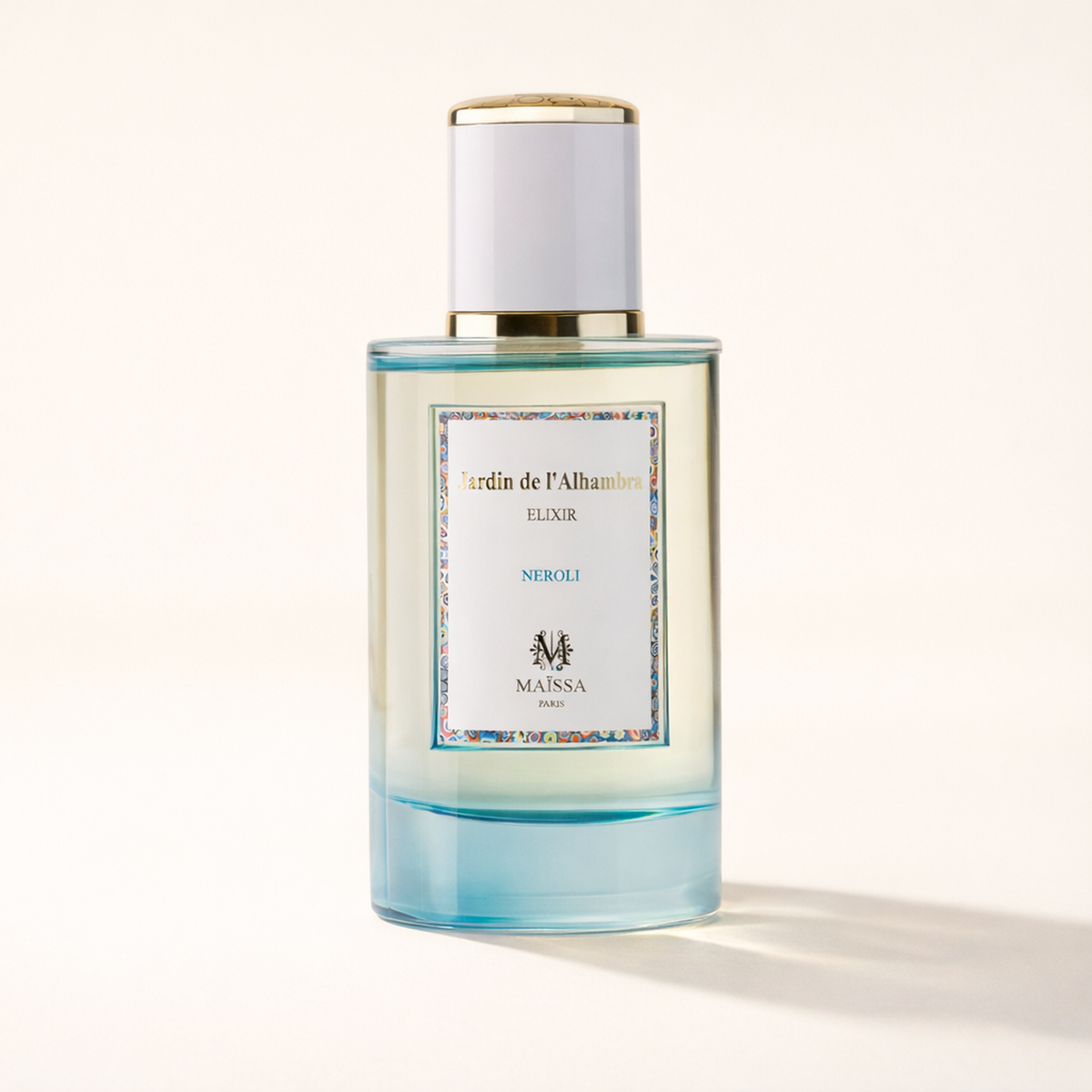 Maissa Jardin de L'Alhambra Elixir Neroli EDP low three-quarter hero gallery showcase
