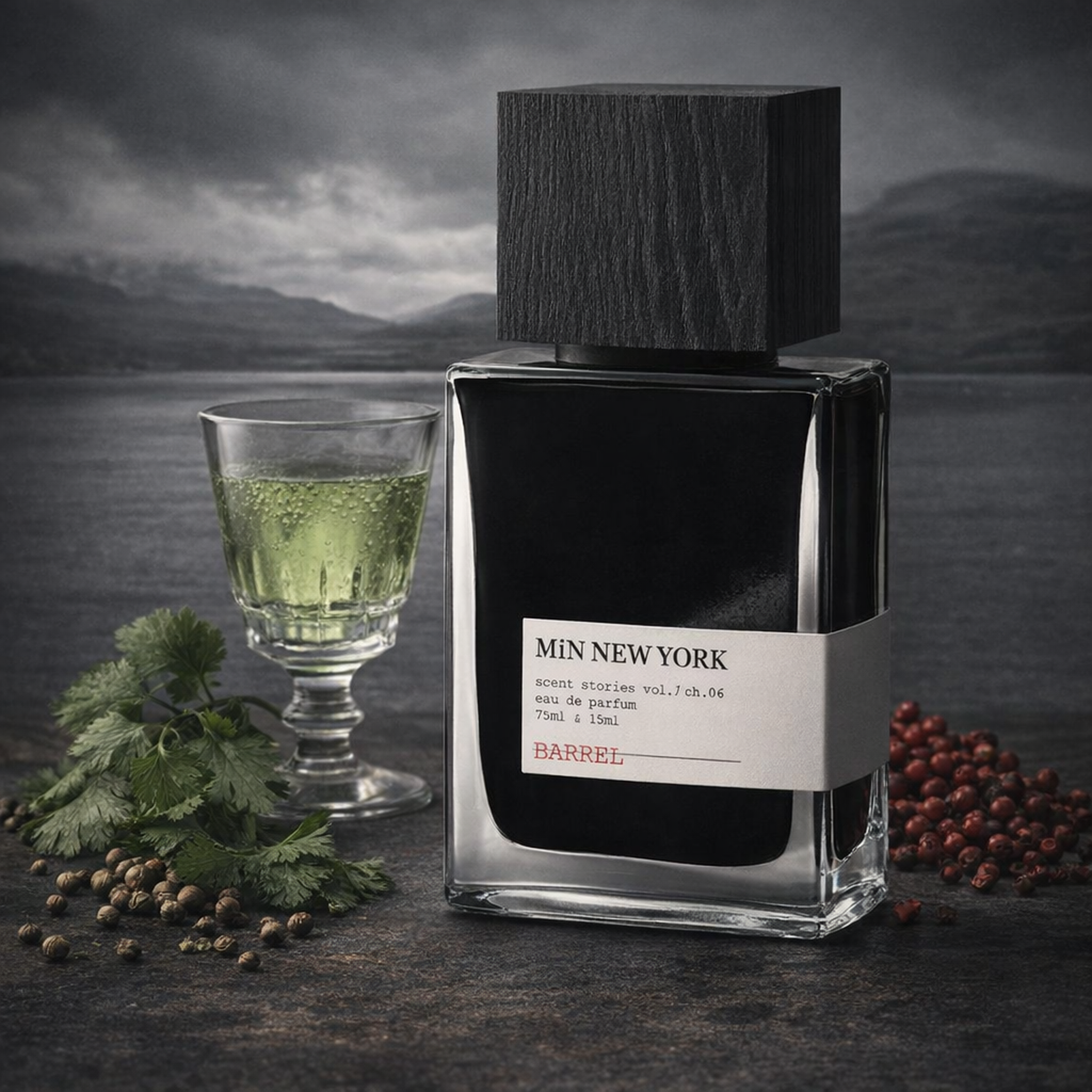 Min New York Barrel EDP fragrance notes image