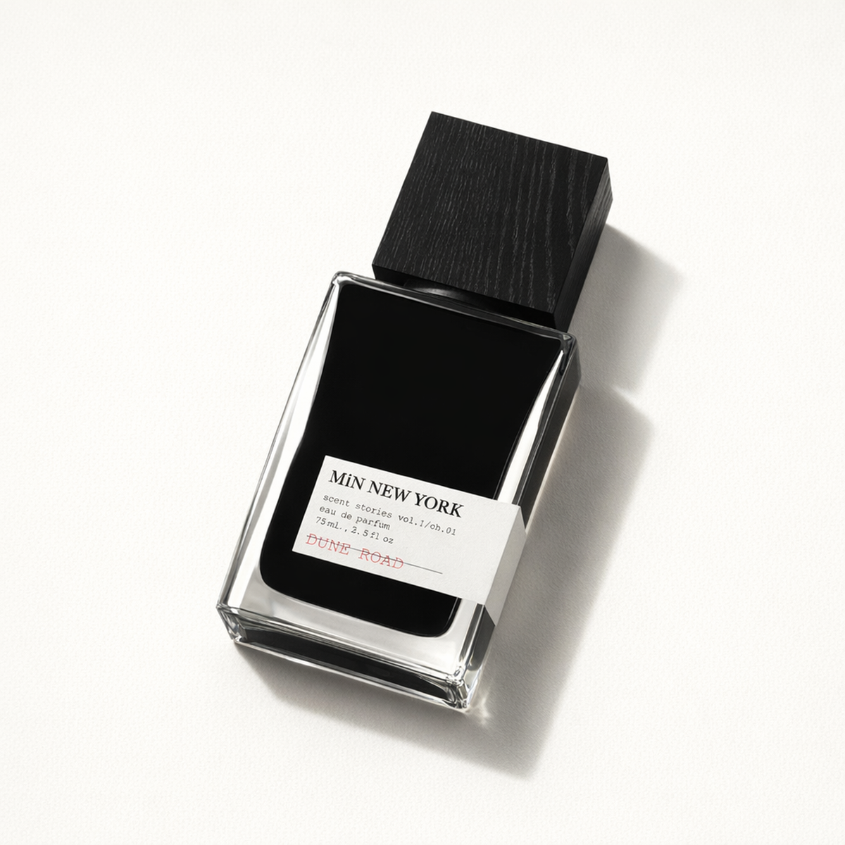 Min New York Dune Road EDP angled still-life gallery showcase
