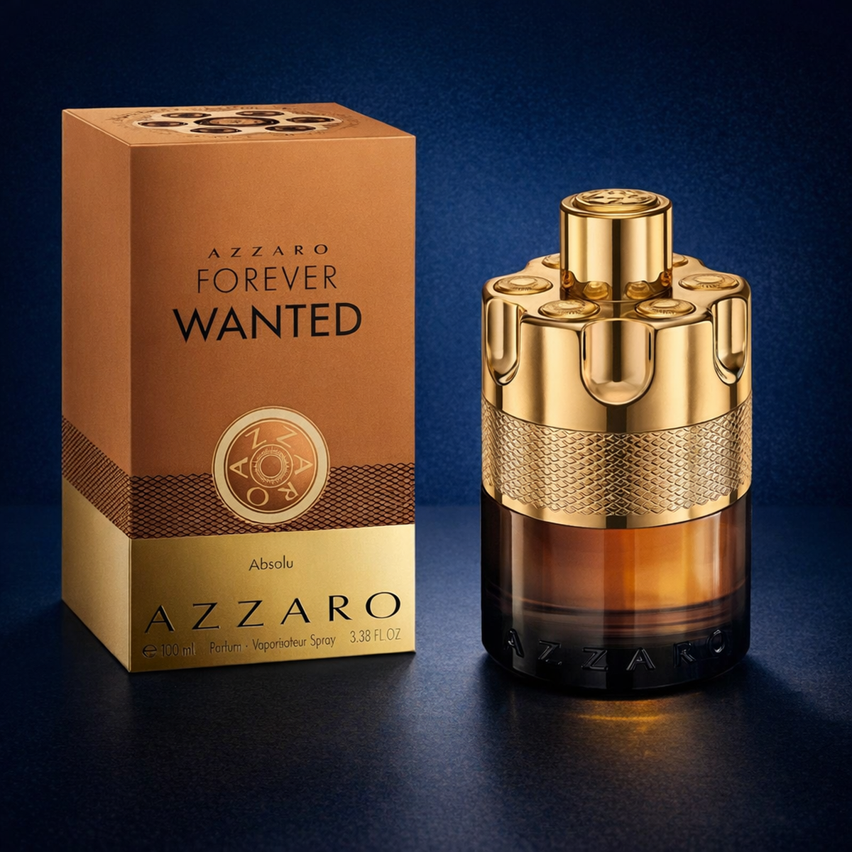 Azzaro Forever Wanted Absolu Parfum For Men packaging image