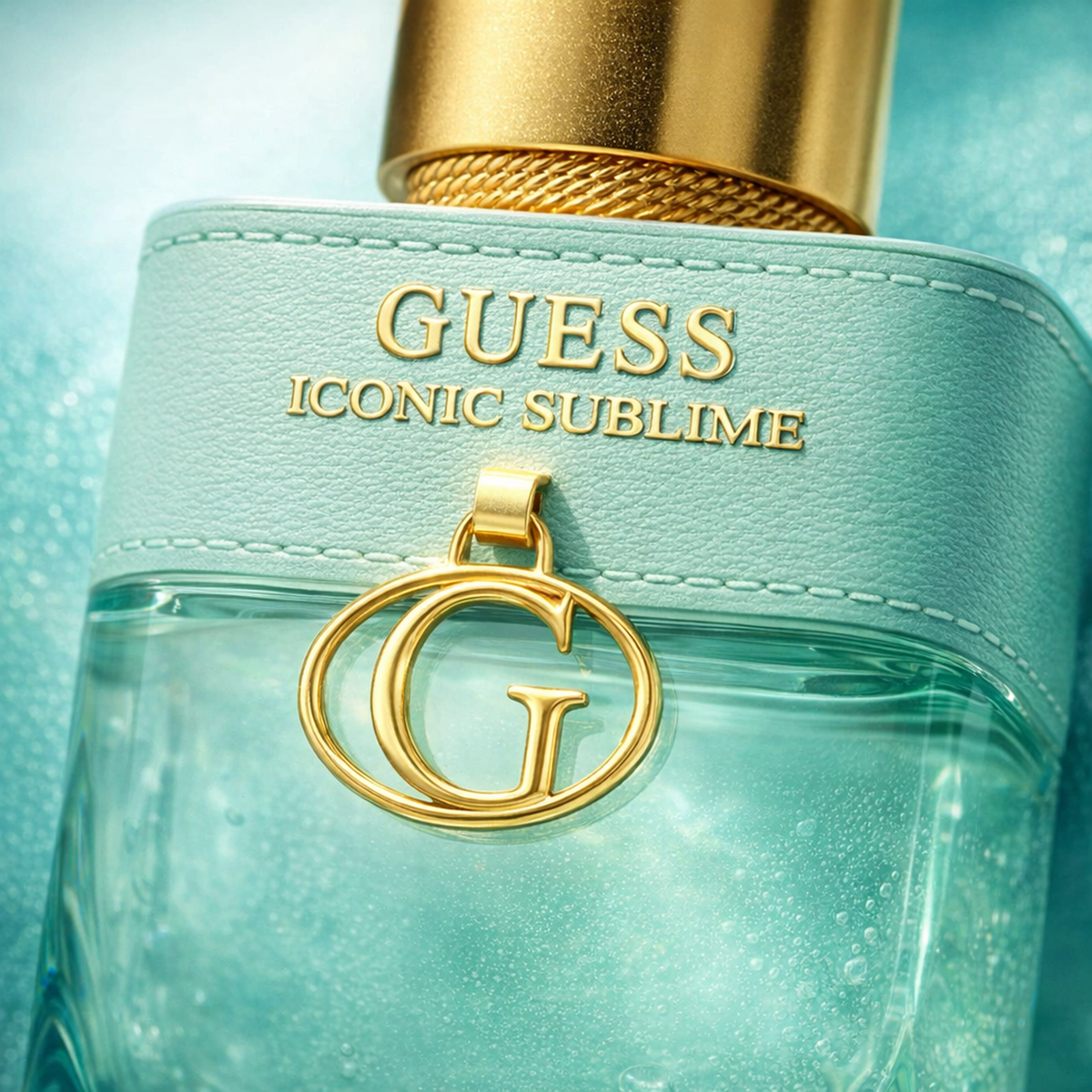 Guess Iconic Sublime EDP For Women macro label detail gallery showcase