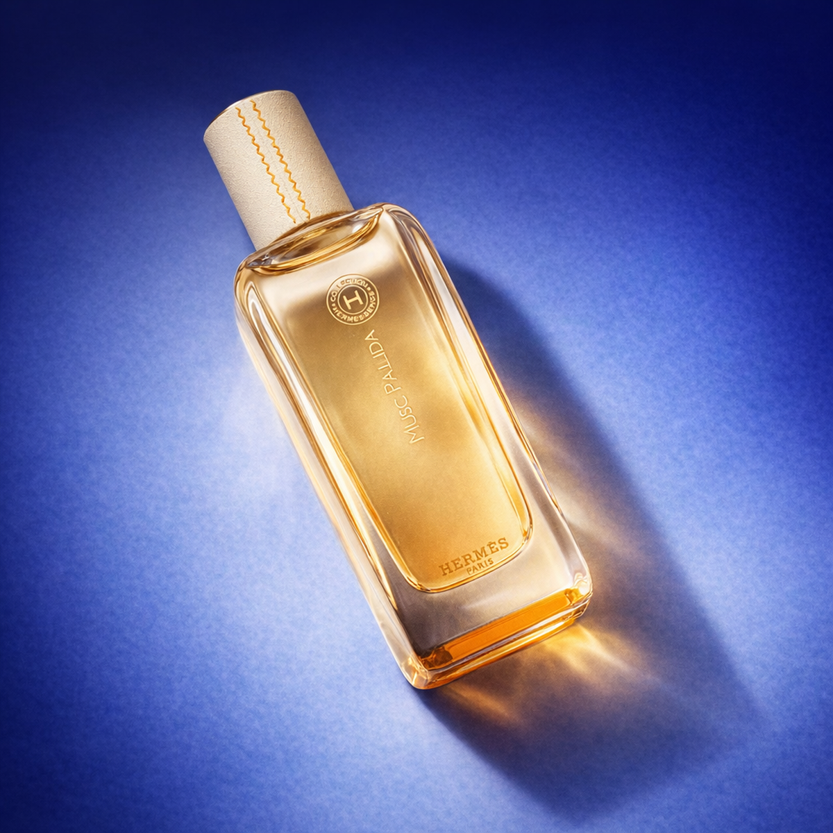 HERMES Hermessence Musc Pallida EDP angled still-life gallery showcase