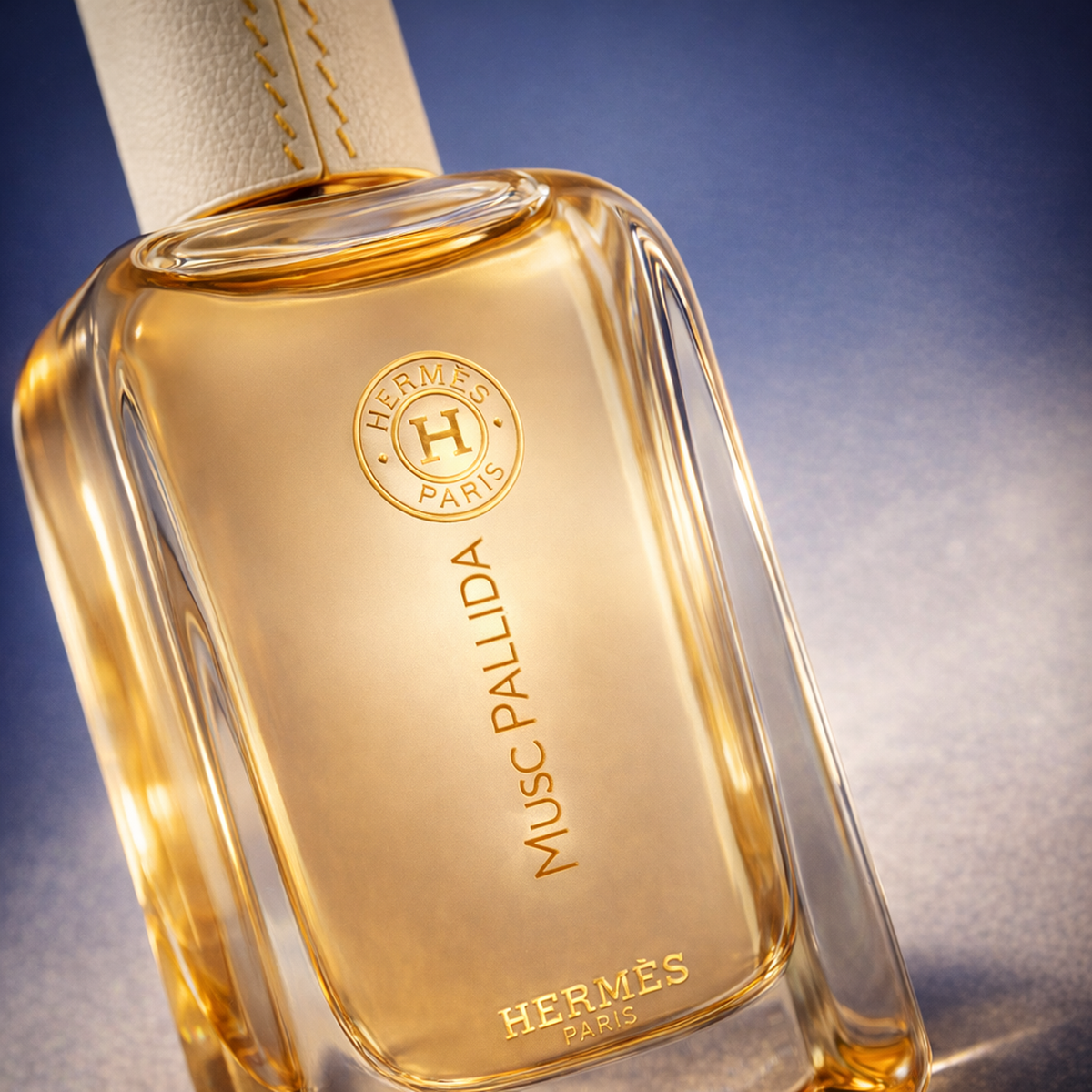 HERMES Hermessence Musc Pallida EDP macro label detail gallery showcase