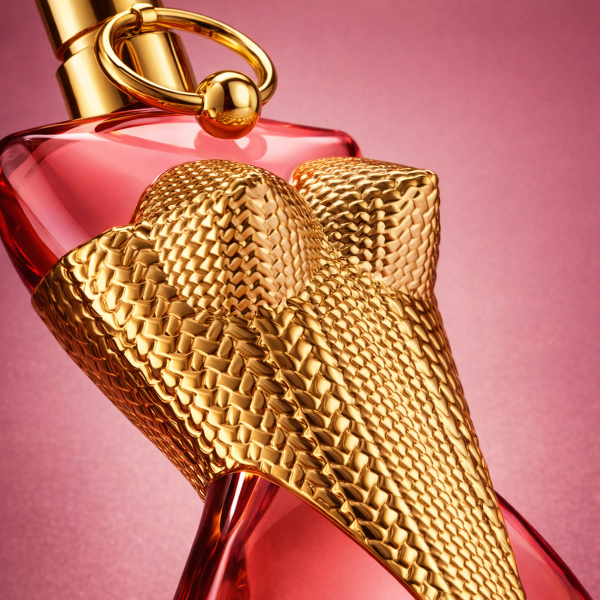 Jean Paul Gaultier Divine Couture EDP For Women macro label detail gallery showcase