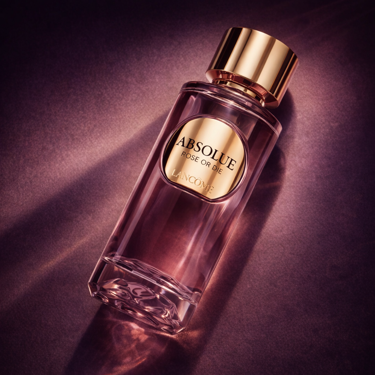 Lancome Absolue Rose Or Die EDP For Women angled still-life gallery showcase