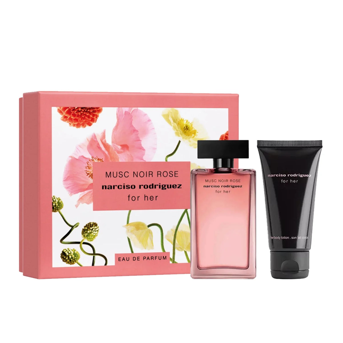 Narciso Rodriguez Musc Noir Rose EDP Gift Set | My Perfume Shop