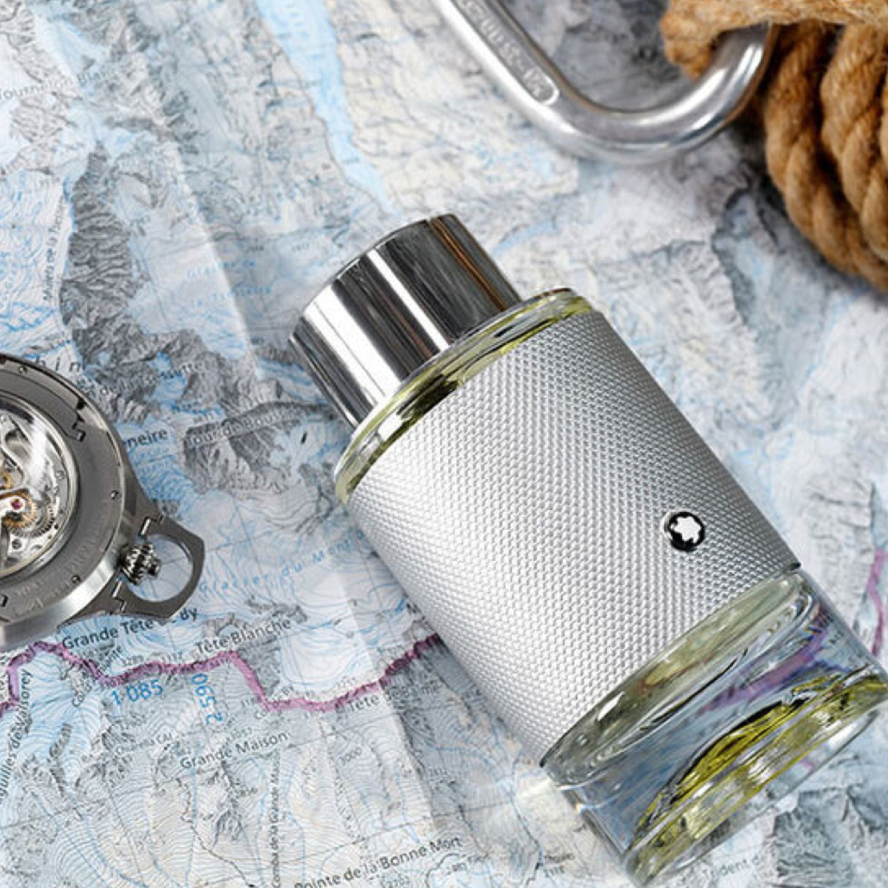 Mont Blanc Explorer Platinum EDP For Men Gift Set