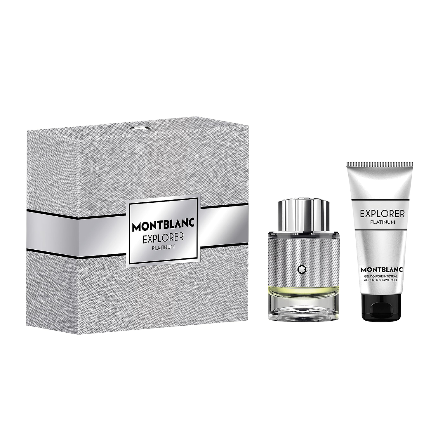 Mont Blanc Explorer Platinum EDP For Men Shower Gel Gift Set